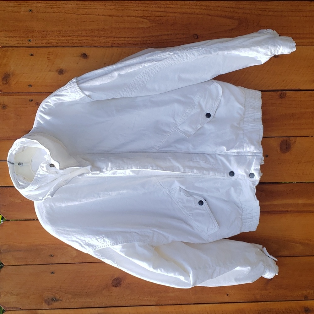 Express Winter Jacket White Medium - Picture 9 of 9